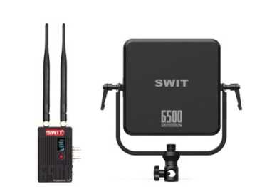 Swit FLOW6500 Tx+Rx Set, 3G HD-SDI / HDMI mit NP-F und V-Mount Akku Mount